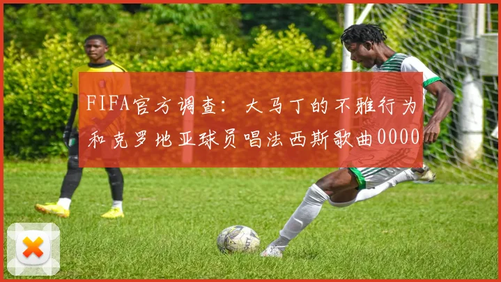 FIFA官方调查：大马丁的不雅行为和克罗地亚球员唱法西斯歌曲0000644